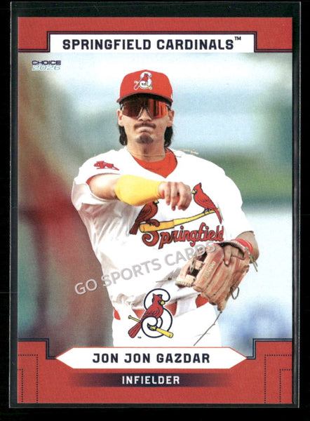 2026 Springfield Cardinals Jon Jon Gazdar
