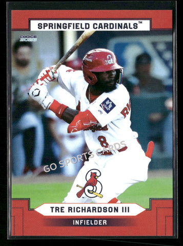 2026 Springfield Cardinals Tre Richardson III