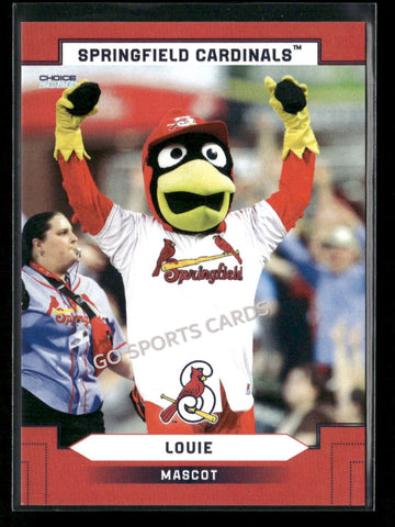2026 Springfield Cardinals Louie Mascot