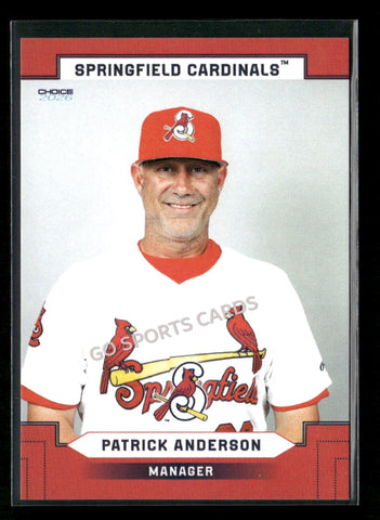 2026 Springfield Cardinals Patrick Anderson