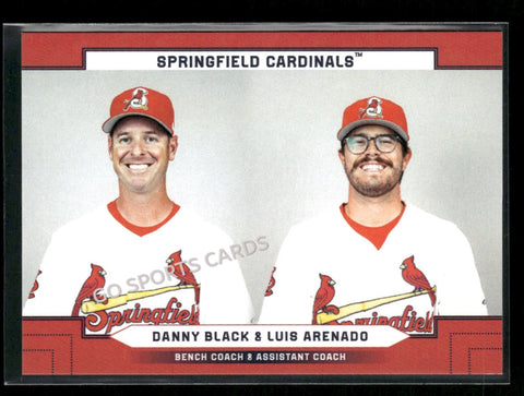 2026 Springfield Cardinals Danny Black Luis Arenado