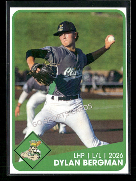 2026 Clinton LumberKings Dylan Bergman