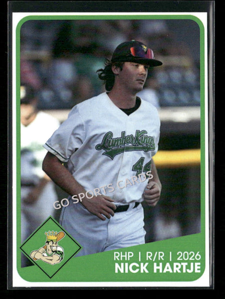 2026 Clinton LumberKings Nick Hartje