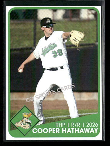 2026 Clinton LumberKings Cooper Hathaway