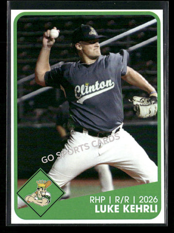 2026 Clinton LumberKings Luke Kehrli