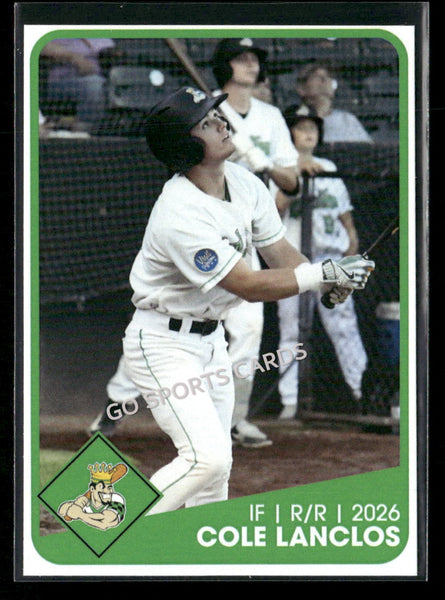 2026 Clinton LumberKings Cole Lanclos