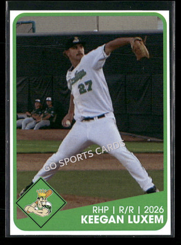 2026 Clinton LumberKings Keegan Luxem