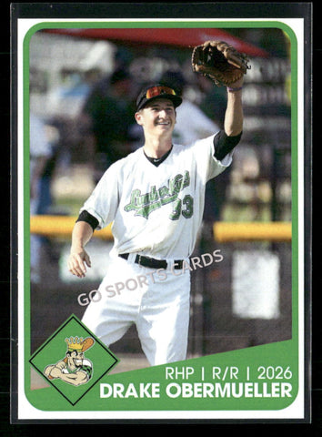 2026 Clinton LumberKings Drake Obermueller