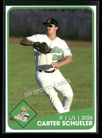2026 Clinton LumberKings Carter Schueler