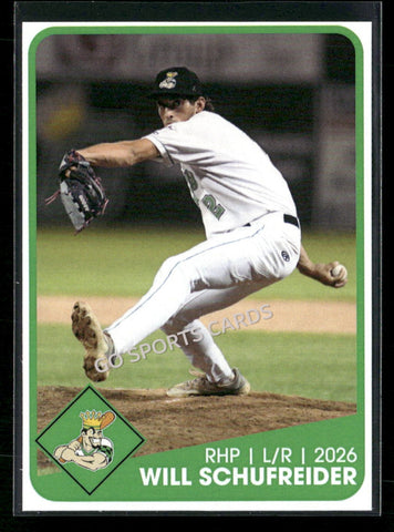 2026 Clinton LumberKings Will Schufreider
