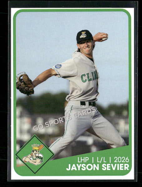 2026 Clinton LumberKings Jayson Sevier