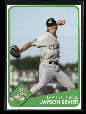 2026 Clinton LumberKings Jayson Sevier