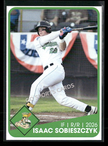 2026 Clinton LumberKings Isaac Sobieszczyk