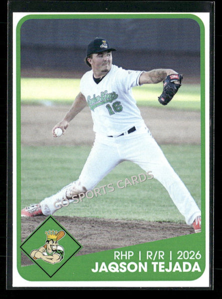 2026 Clinton LumberKings Jaqson Tejada