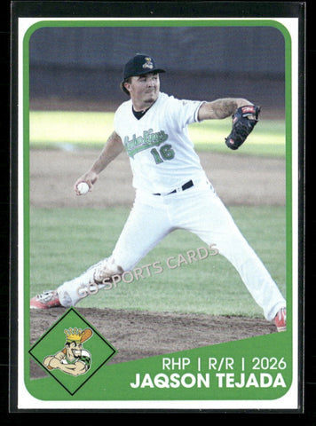 2026 Clinton LumberKings Jaqson Tejada