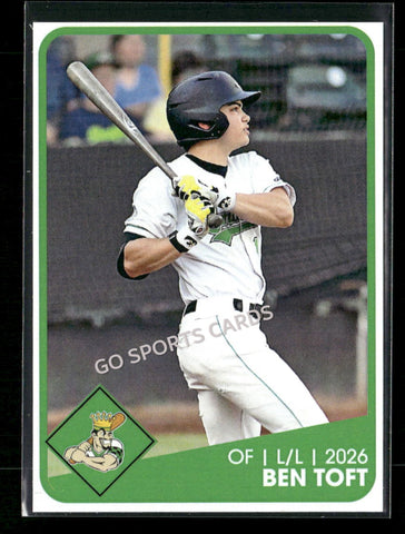 2026 Clinton LumberKings Ben Toft