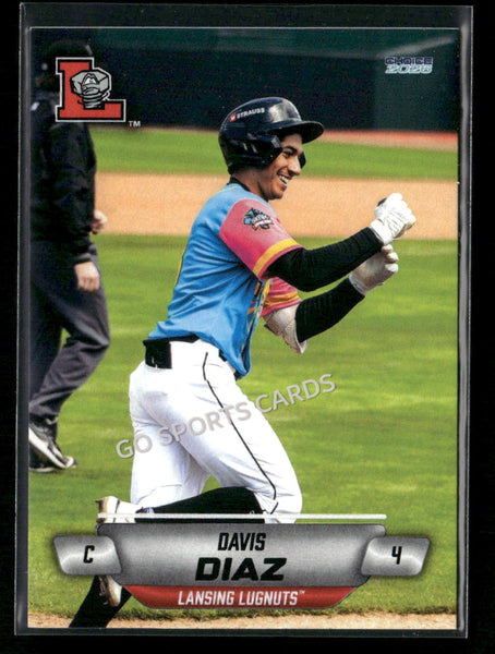 2026 Lansing Lugnuts Davis Diaz