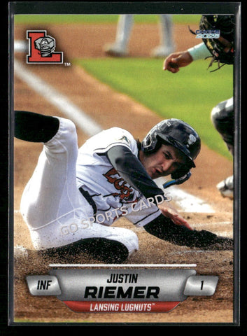 2026 Lansing Lugnuts Justin Riemer