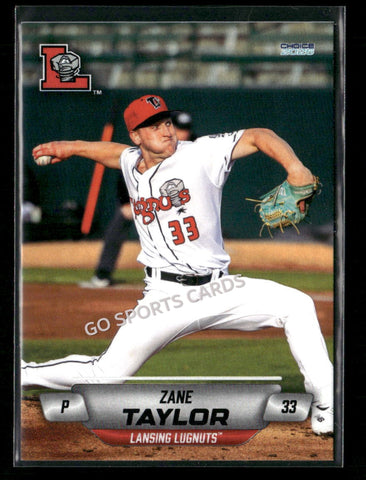 2026 Lansing Lugnuts Zane Taylor