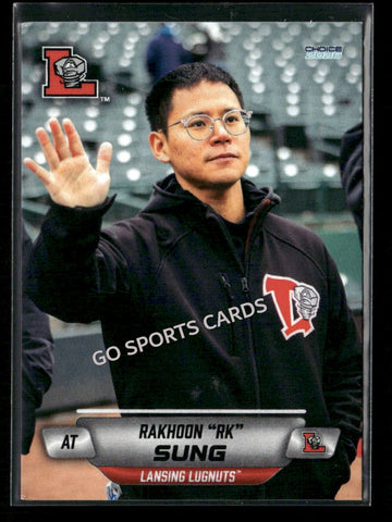 2026 Lansing Lugnuts Rakhoon RK Sung