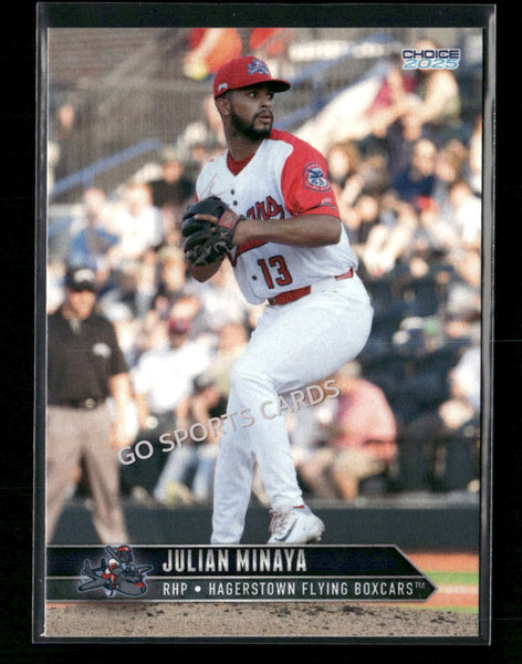 2025 Hagerstown Flying Boxcars Julian Minaya