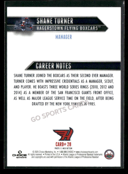 2025 Hagerstown Flying Boxcars Shane Turner