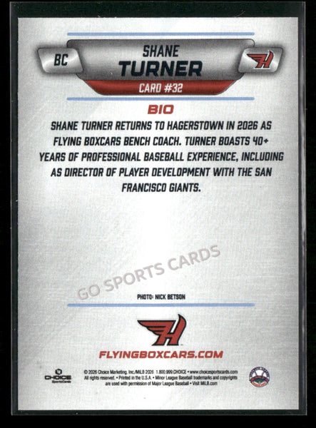 2026 Hagerstown Flying Boxcars Shane Turner