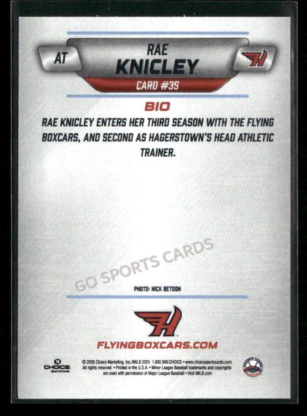 2026 Hagerstown Flying Boxcars Rae Knicley