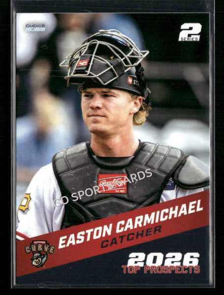 2026 Eastern League Top Prospects 2nd Easton Carmichael