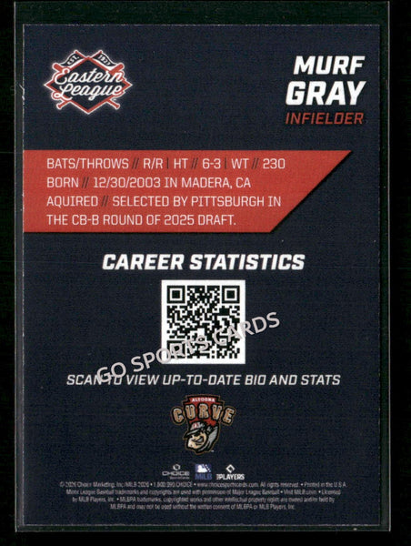 2026 Eastern League Top Prospects 2nd Murf Gray