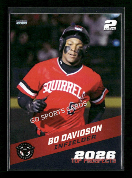 2026 Eastern League Top Prospects 2nd Bo Davidson
