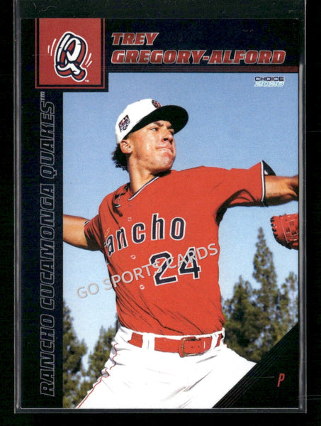 2026 Rancho Cucamonga Quakes Trey Gregory Alford