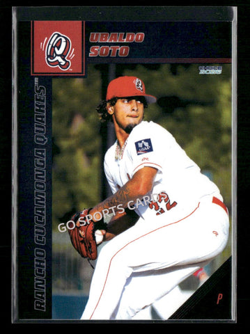 2026 Rancho Cucamonga Quakes Ubaldo Soto