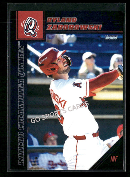 2026 Rancho Cucamonga Quakes Ryland Zaborowski