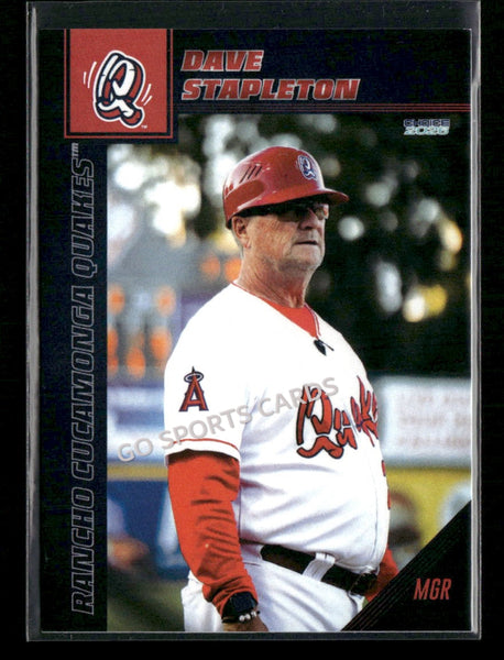 2026 Rancho Cucamonga Quakes Dave Stapleton