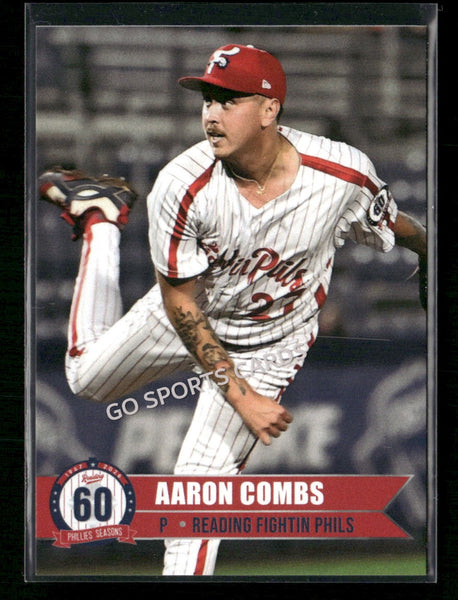 2026 Reading Phils 3rd Aaron Combs