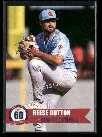 2026 Reading Phils 3rd Reese Dutton
