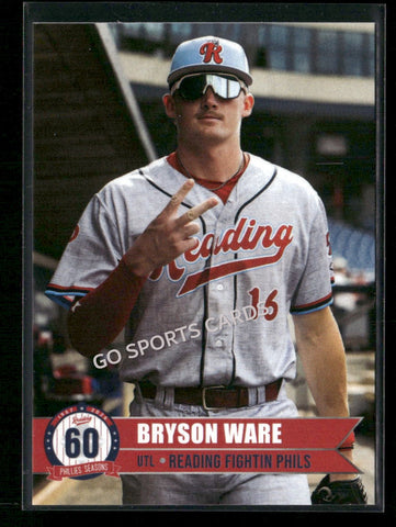 2026 Reading Phils 3rd Bryson Ware