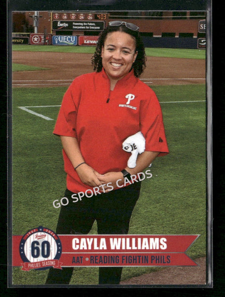 2026 Reading Phils 3rd Cayla Williams
