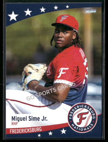 2026 Fredericksburg Nationals Miguel Sime Jr