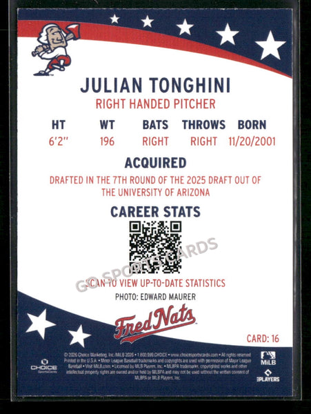2026 Fredericksburg Nationals Julian Tonghini