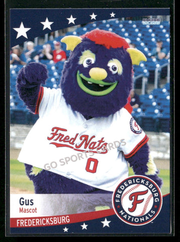 2026 Fredericksburg Nationals Gus Mascot