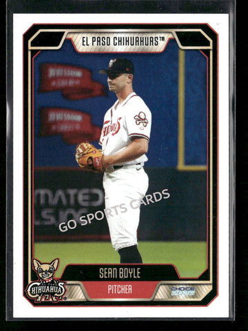 2026 El Paso Chihuahuas Sean Boyle