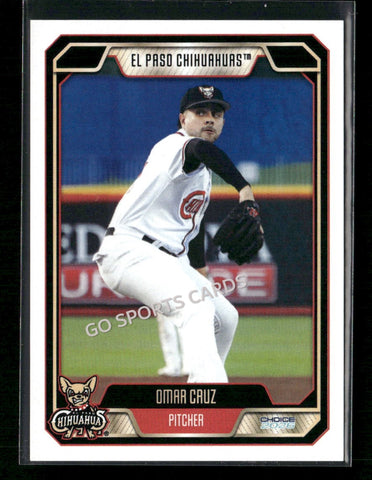 2026 El Paso Chihuahuas Omar Cruz