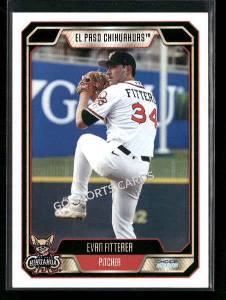 2026 El Paso Chihuahuas Evan Fitterer
