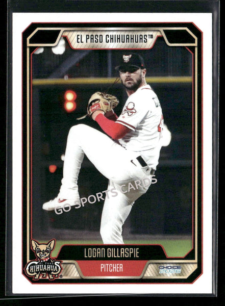 2026 El Paso Chihuahuas Logan Gillaspie