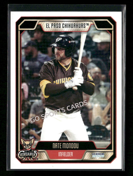 2026 El Paso Chihuahuas Nate Mondou