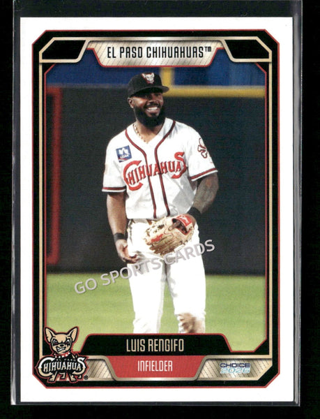 2026 El Paso Chihuahuas Luis Rengifo