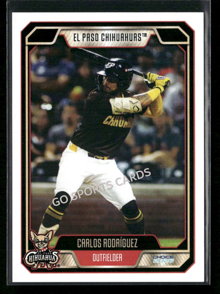 2026 El Paso Chihuahuas Carlos Rodriguez