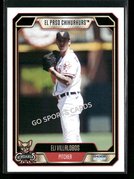 2026 El Paso Chihuahuas Eli Villalobos